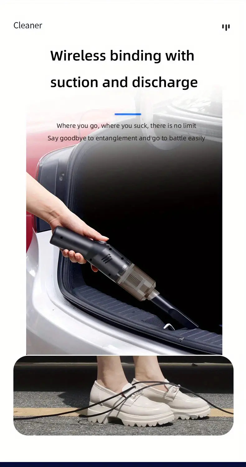 VacPro™ Cordless Car Vacuum