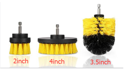 WheelPro™ 3-Piece Wheel Detailing Brush Set