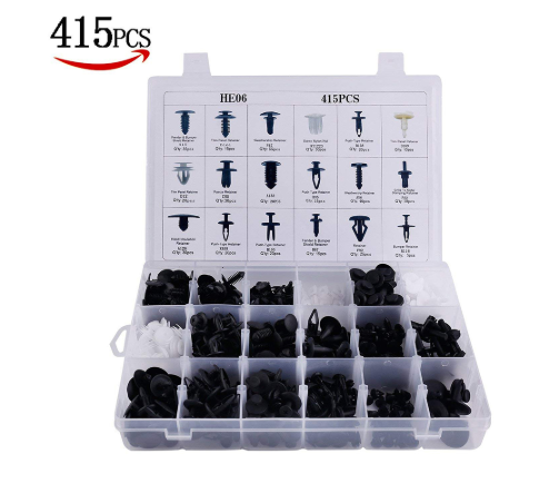 ClipPro™ 415-Piece Automotive Trim Clip Kit