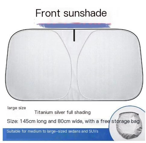 SunShield™ Foldable Windshield Sunshade