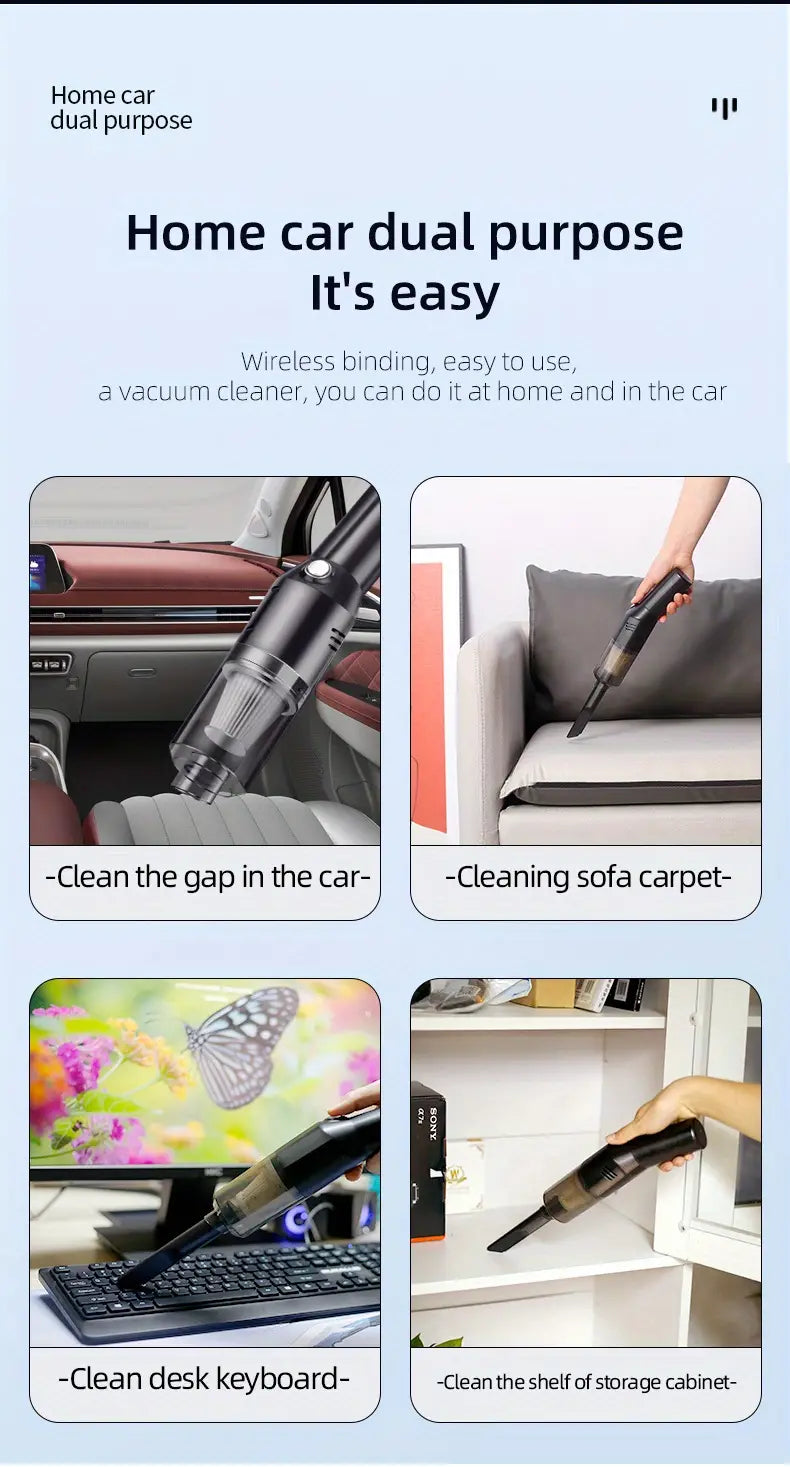 VacPro™ Cordless Car Vacuum