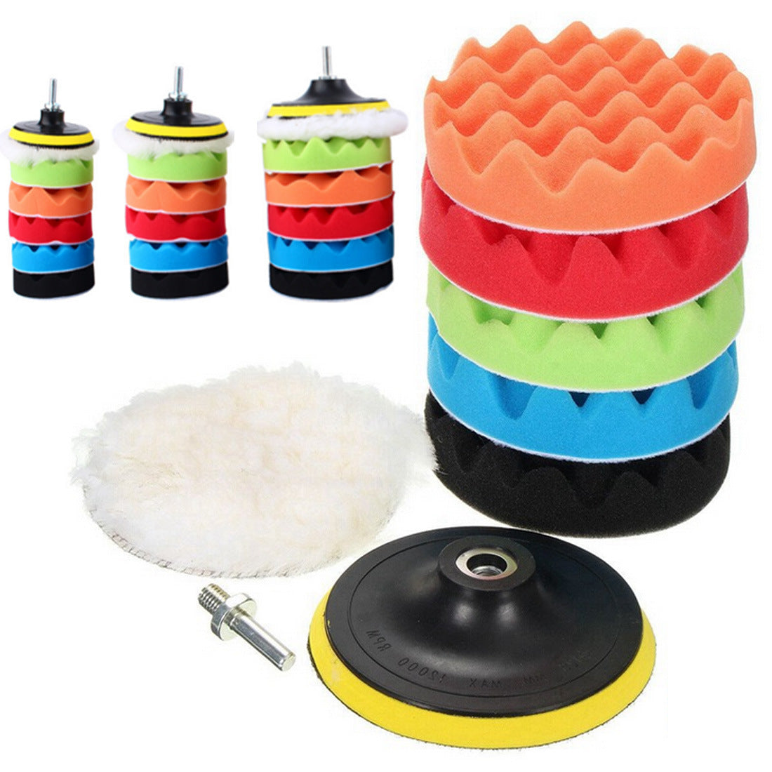 ShinePro™ Foam Polishing Pad Set
