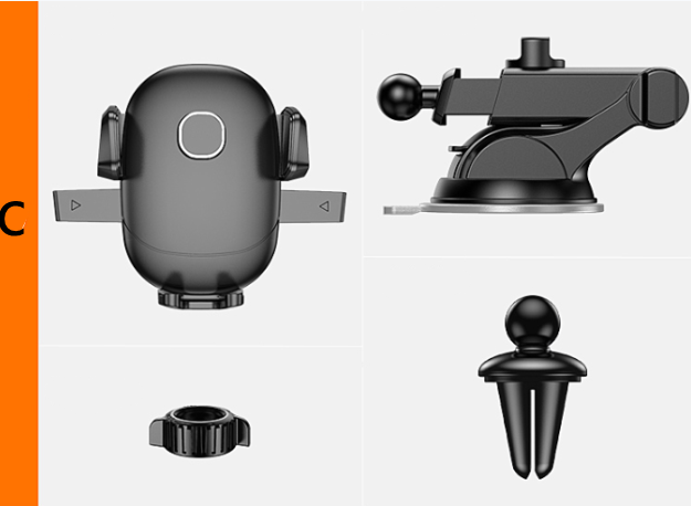 GripMount™ Adjustable Car Phone Mount
