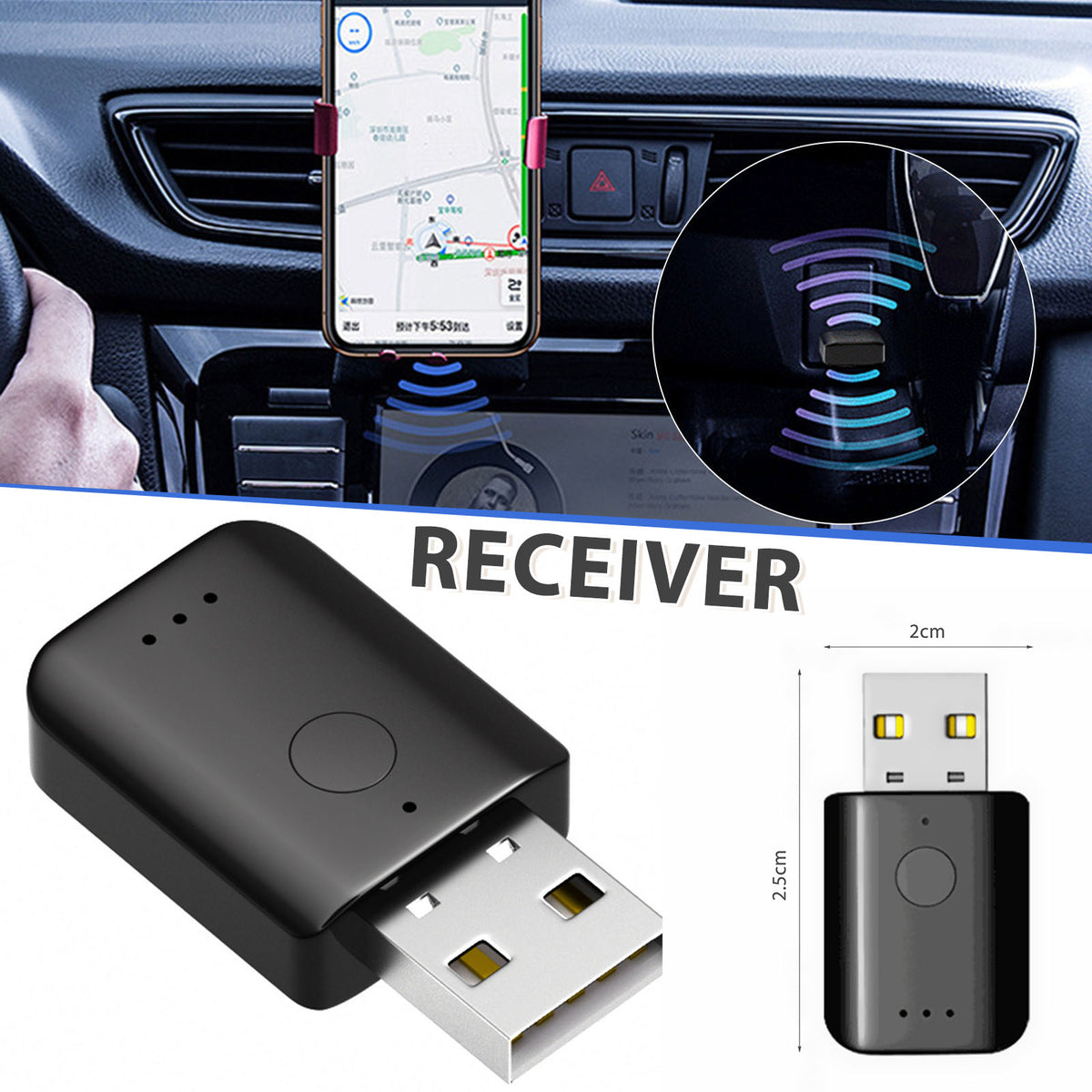 DriveConnect™ Bluetooth 5.1 FM Transmitter