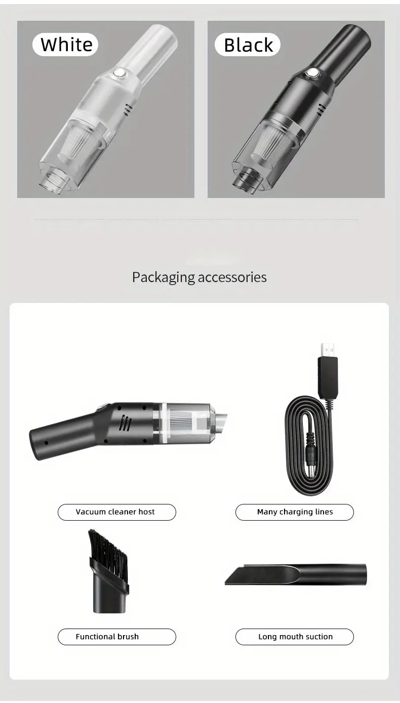 VacPro™ Cordless Car Vacuum