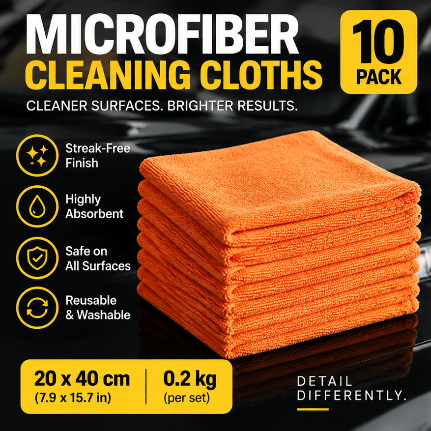 UltraWipe™ Premium Microfiber Cleaning Cloth Set