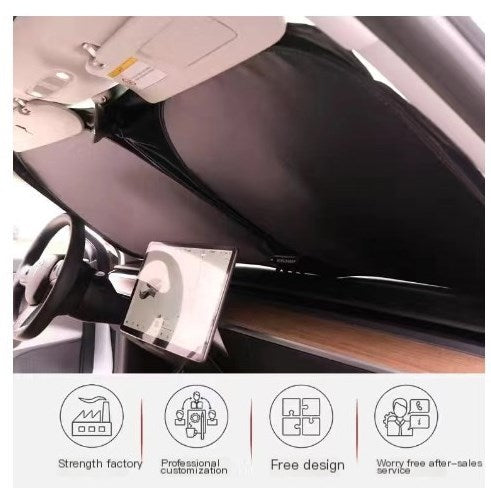 SunShield™ Foldable Windshield Sunshade