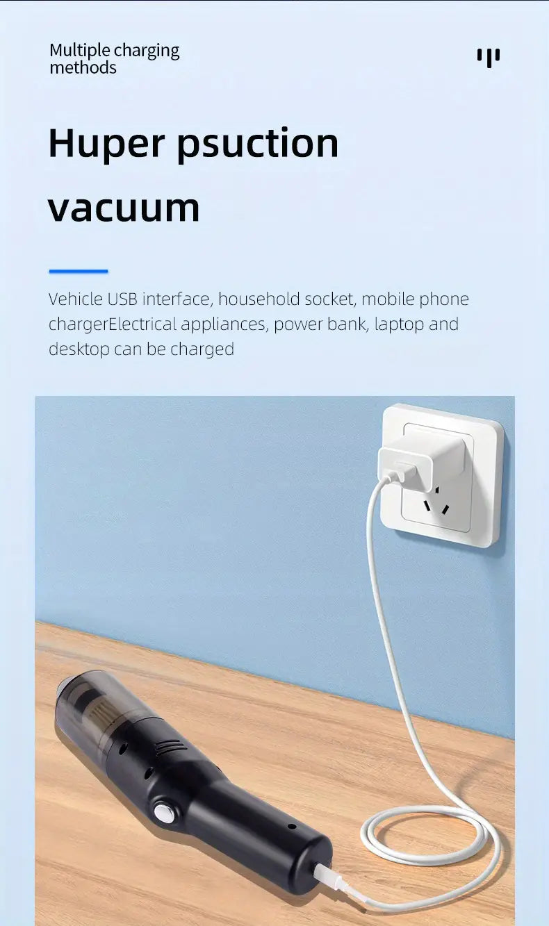 VacPro™ Cordless Car Vacuum