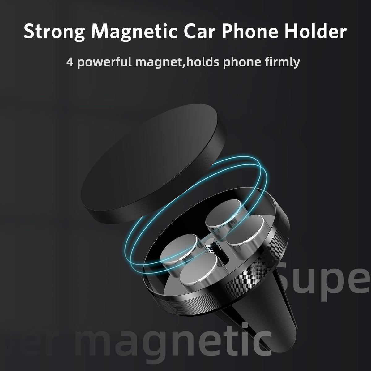 VentMag™ Magnetic Air Vent Phone Mount